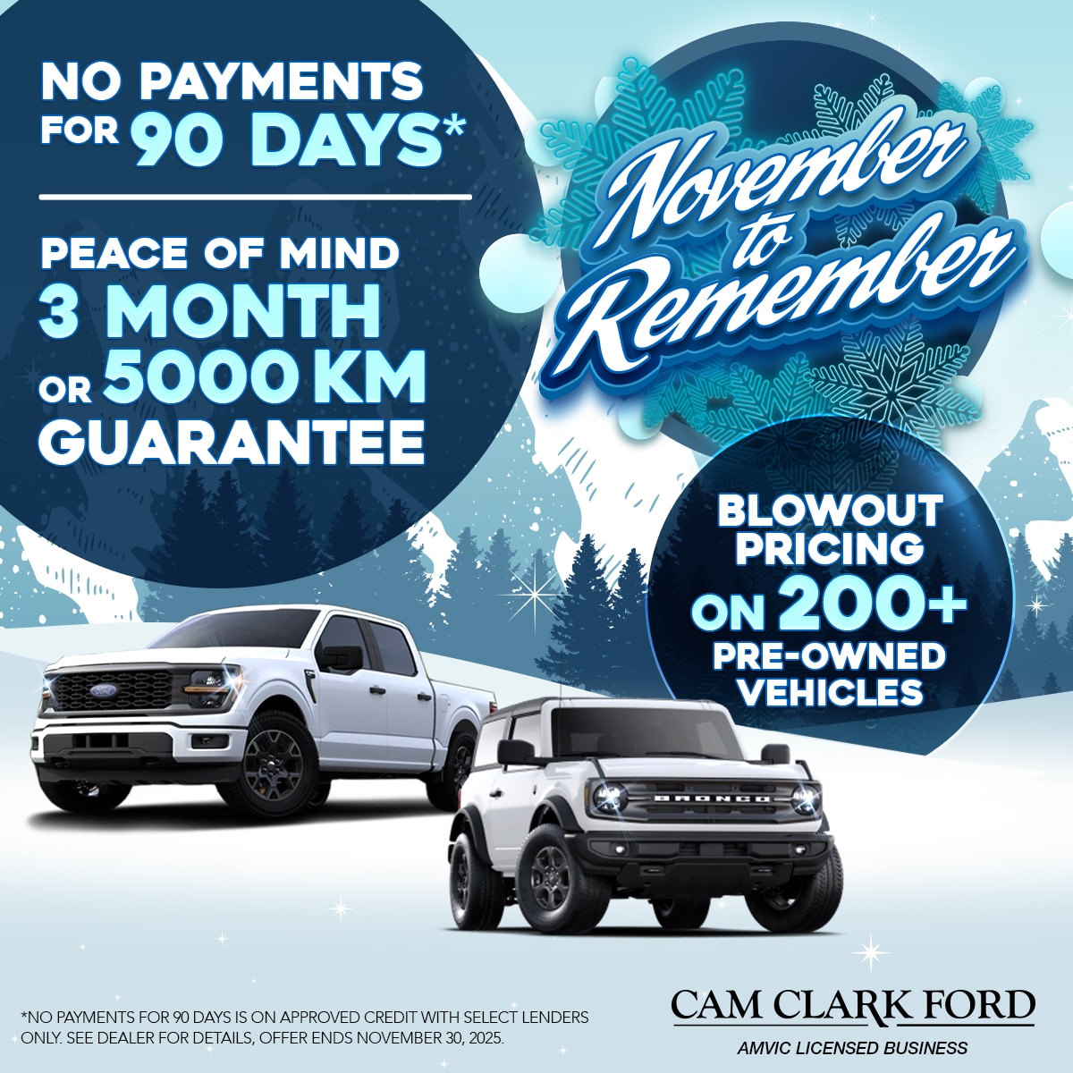 NO Payments for 90 Days!