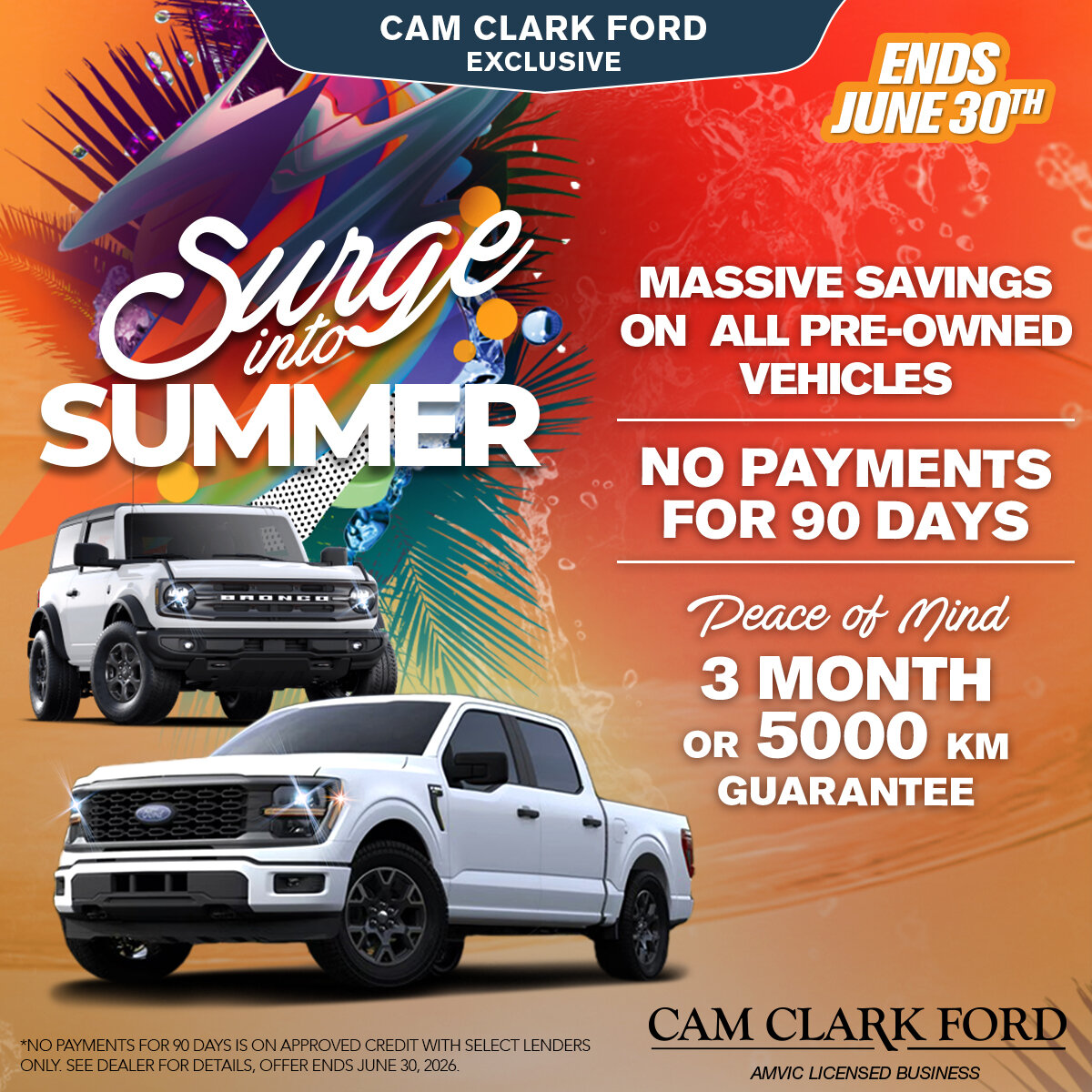 NO Payments for 90 Days!