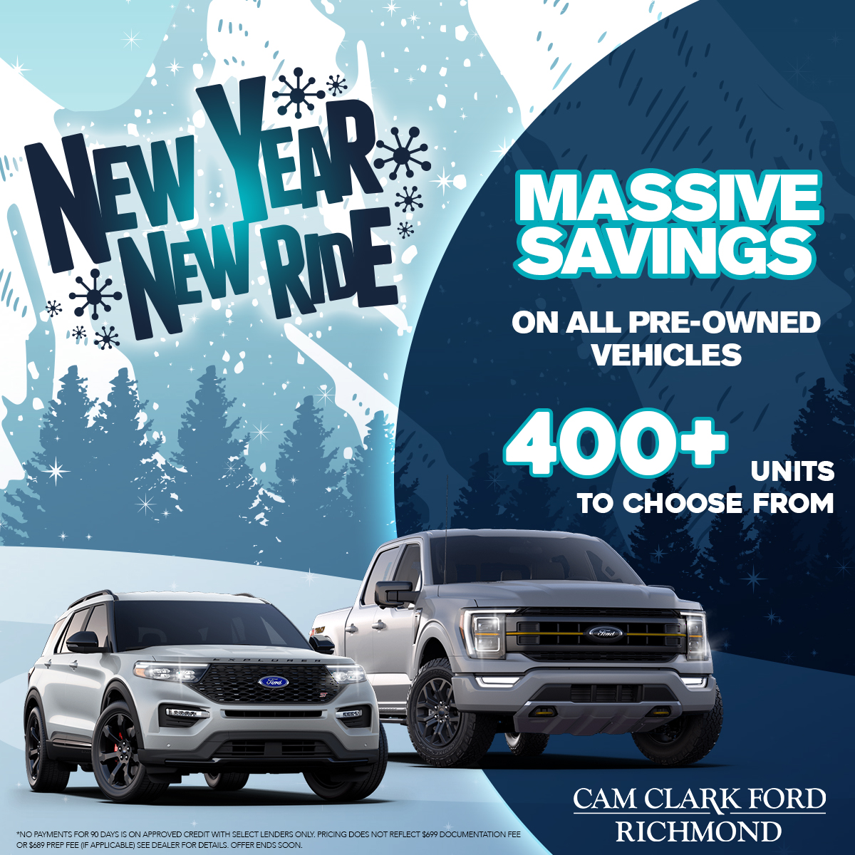 NO Payments for 90 Days!