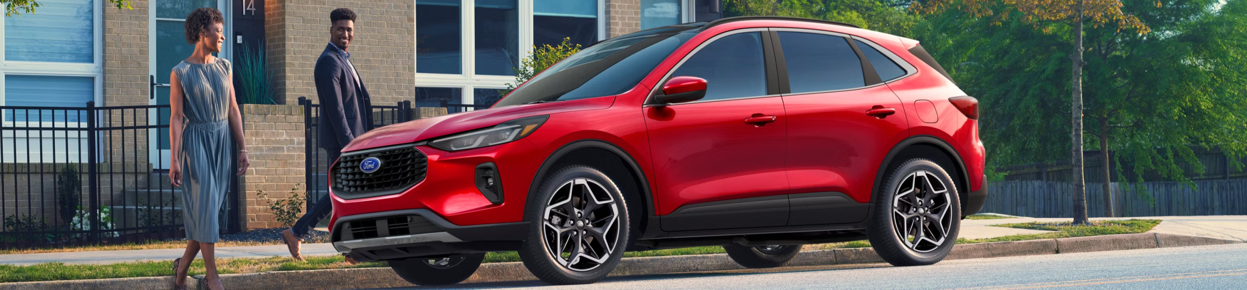 2026 Ford Escape PHEV parked on street