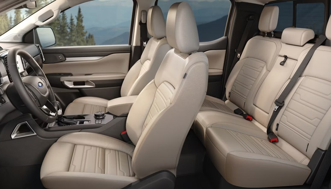 2026 Ford Ranger interior seats