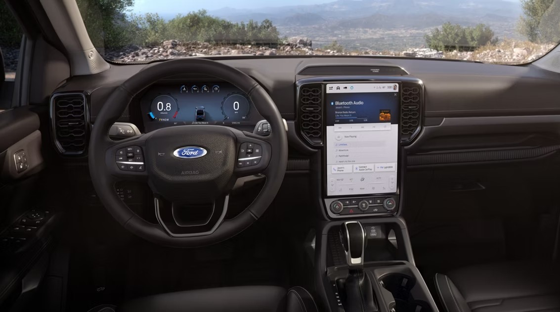 2026 Ford Ranger driver controls
