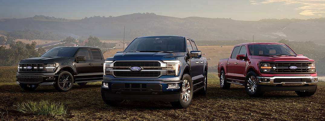 2026 F-150 Trims parked outdoors