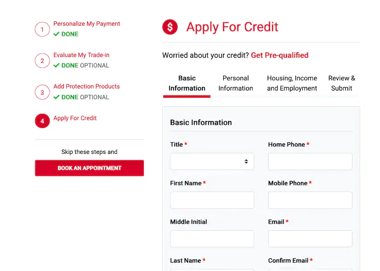Online Credit Application_