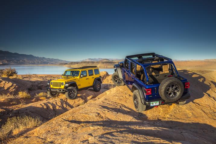 2 Jeep Wrangler 2020 hors-route