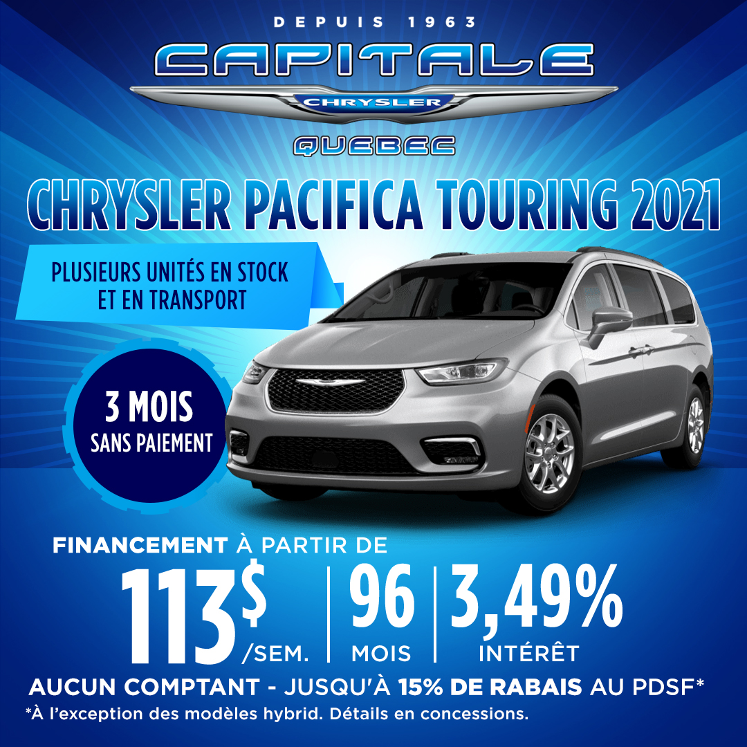 Chrysler Pacifica Touring 2021 Chrysler Pacifica Touring 2021