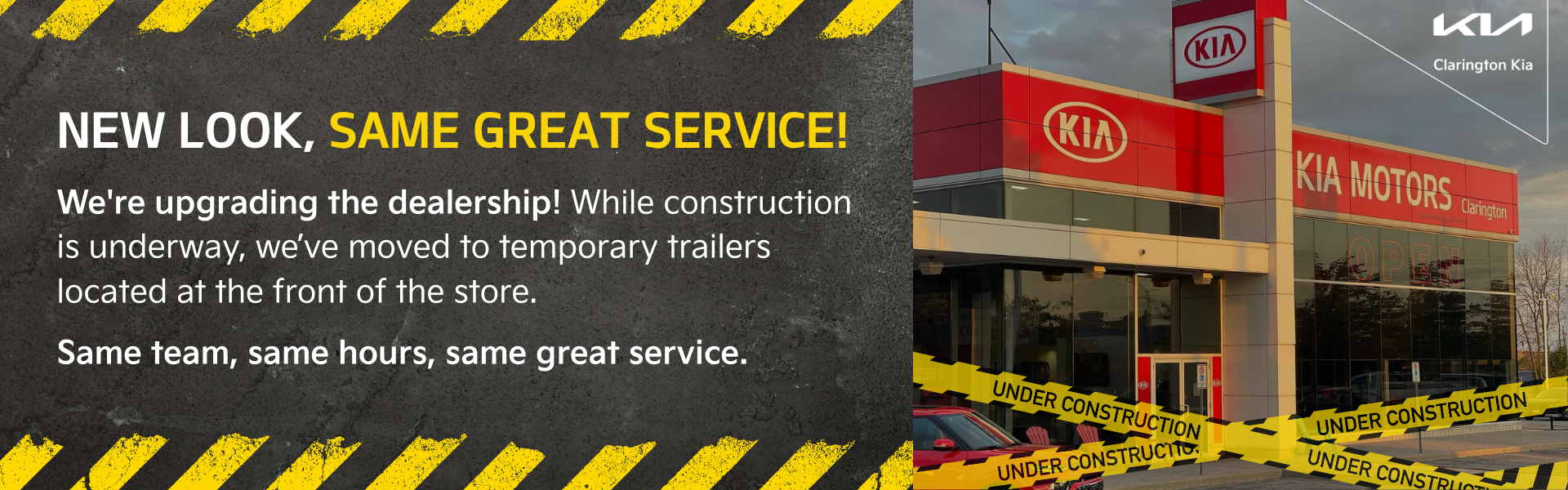 Clarington Kia Bowmanville Renovation Upgrade