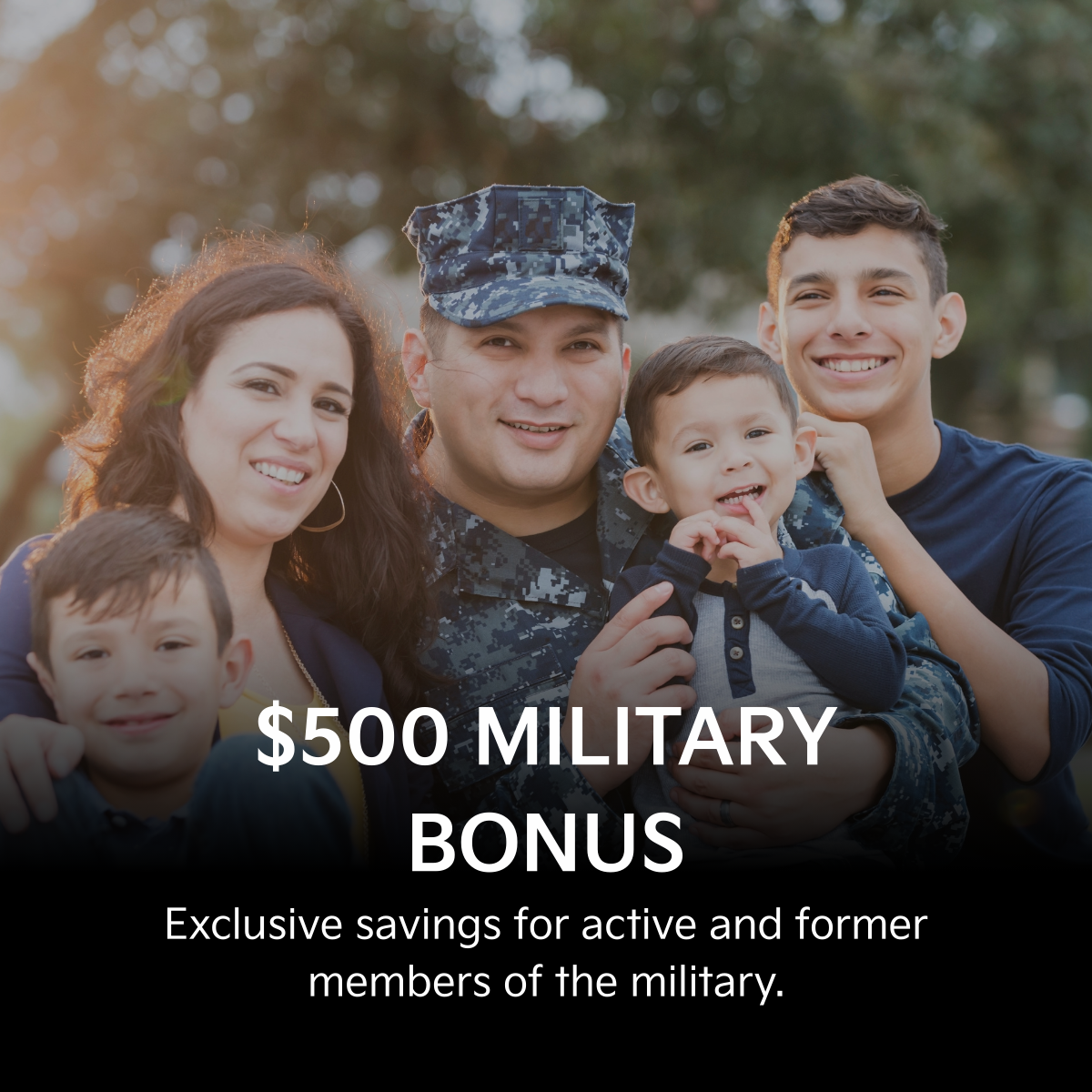 $500 Military Bonus