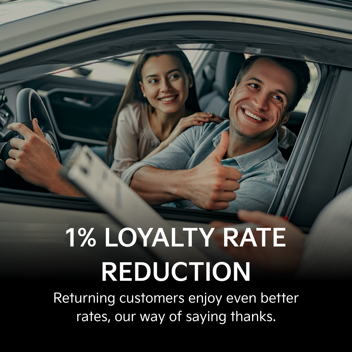 1% Loyalty Rate Reduction