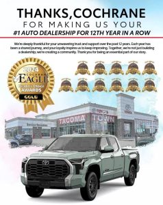 Join The Cochrane Toyota Family