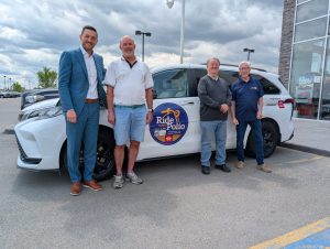 Cochrane Toyota Teams Up with Rotary Club for the Ride to End Polio