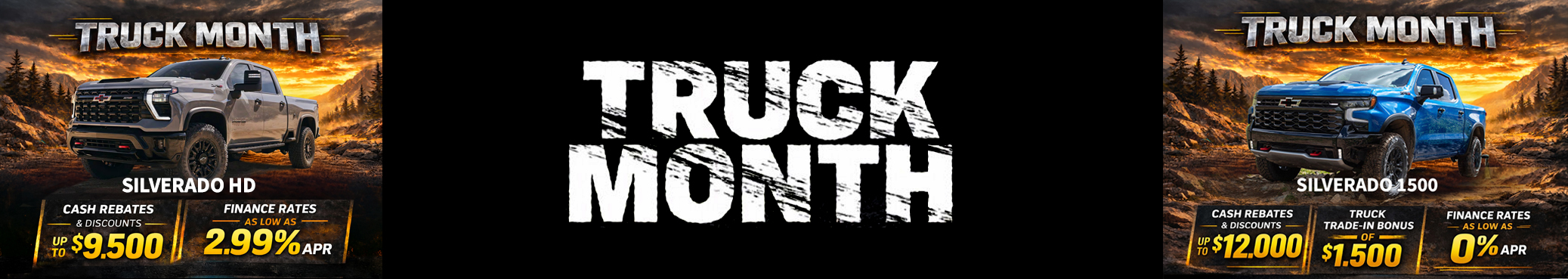 2026 Silverado TRUCK MONTH sale 