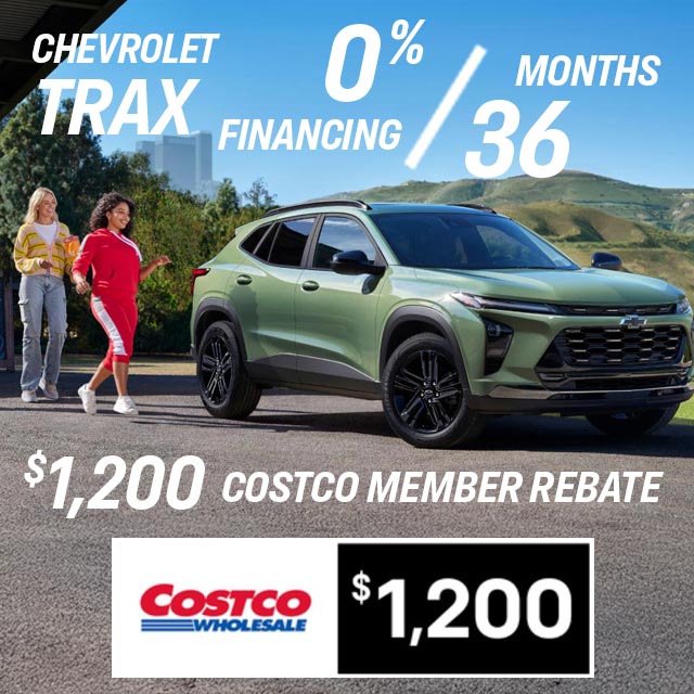 2026 TRAX & Trailblazer Spring Sale, Costco Rebate 2026 TRAX & Trailblazer Spring Sale, Costco Rebate