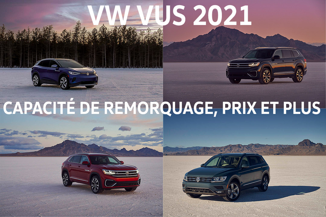 les capacités de remorquage, le prix et bien plus à propos des VUS Volkswagen 2021