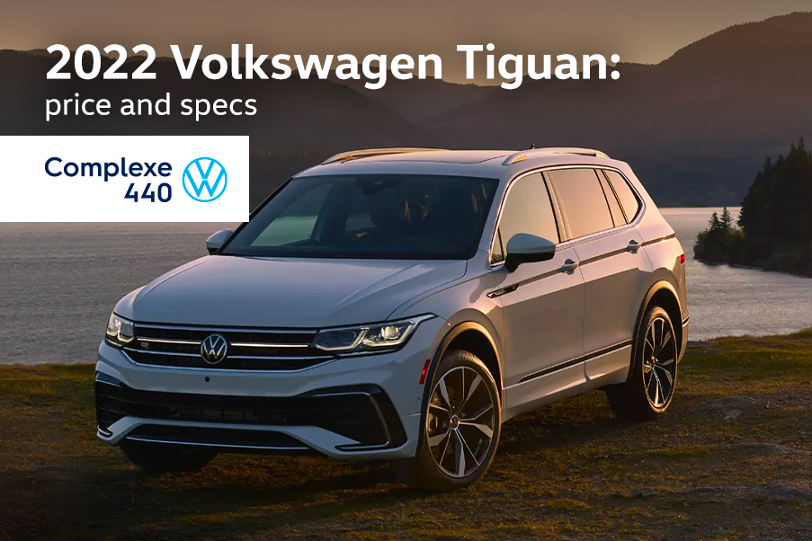 Front side view VW Tiguan 2022