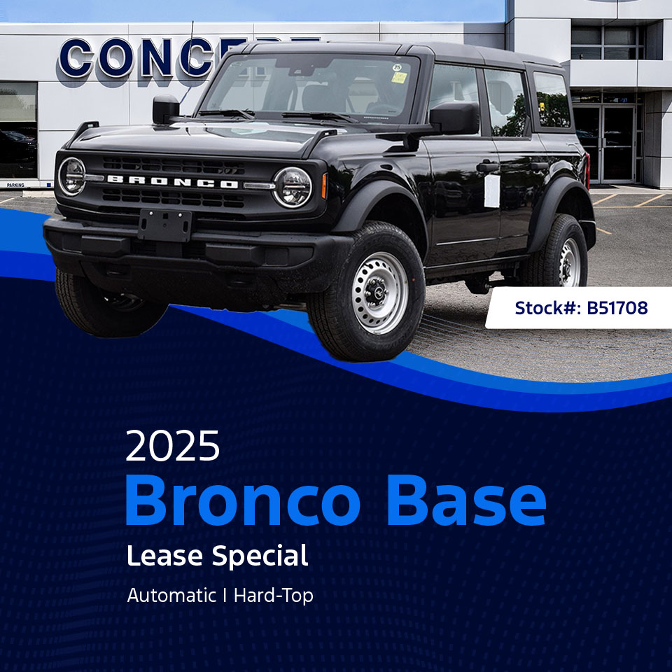 2025 Bronco Base #B51708