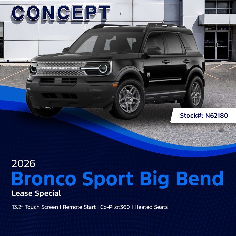 2026 Bronco Sport Big Bend | Stock# N62180
