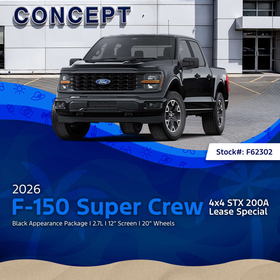 F-150 Super Crew 4×4 Lease Special