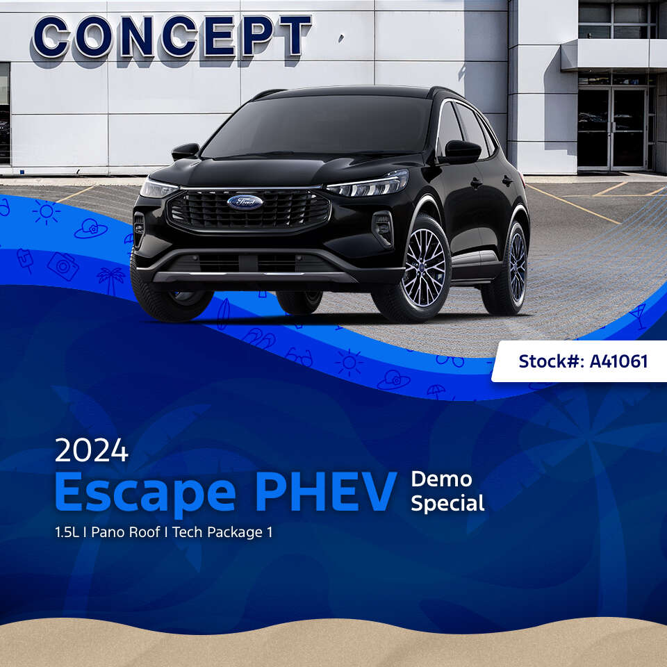 2026 Escape PHEV Demo Special