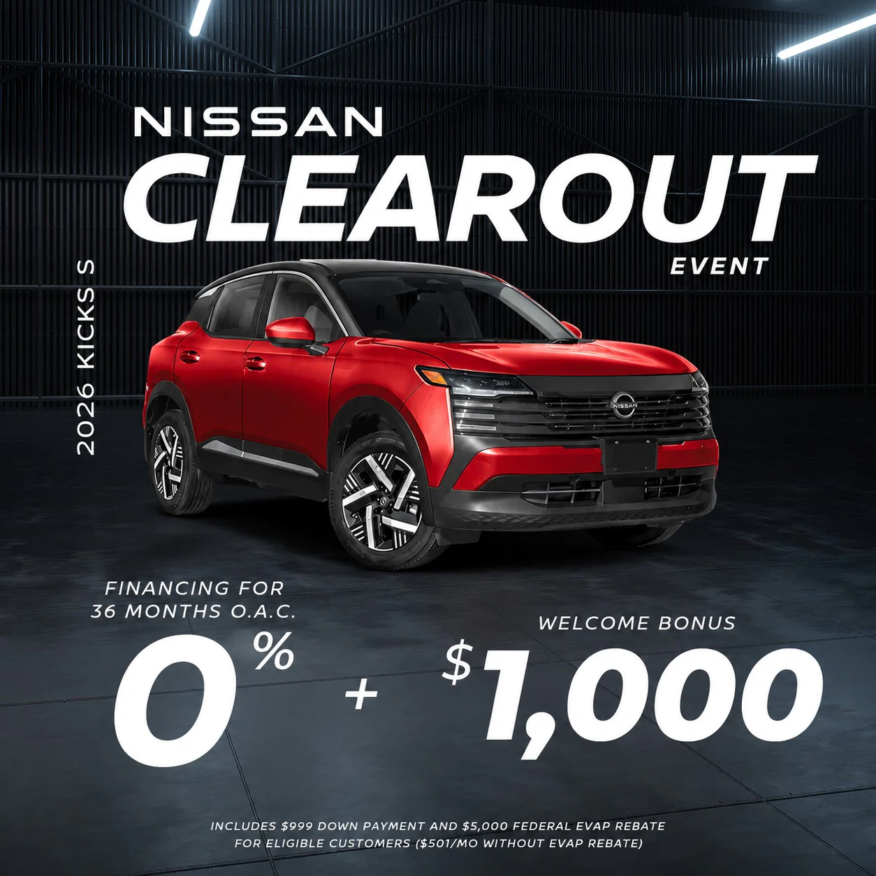 Nissan Kicks 202608