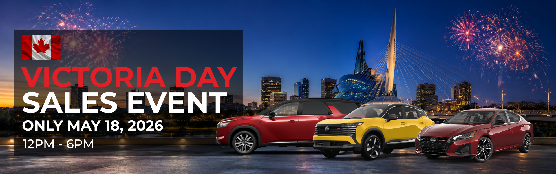 Crown Nissan Website Banner