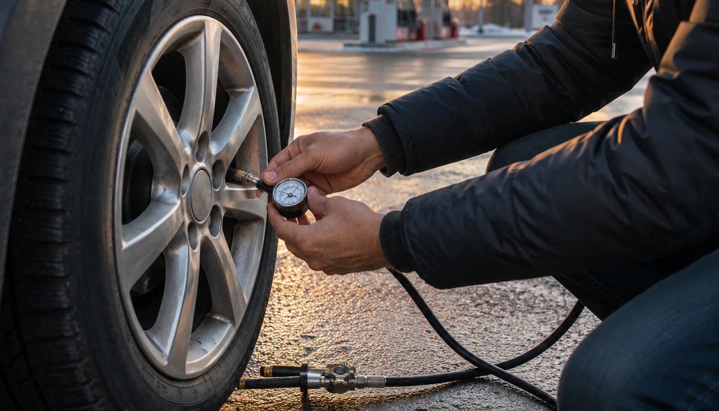 Tire Pressure Drops in Fall
