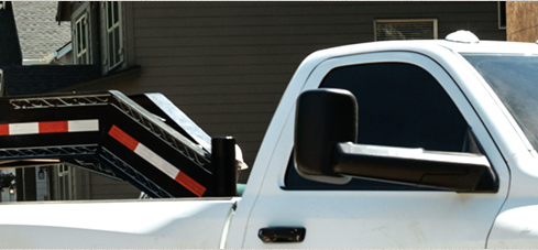 POWER FOLDING TRAILER TOW MIRRORS