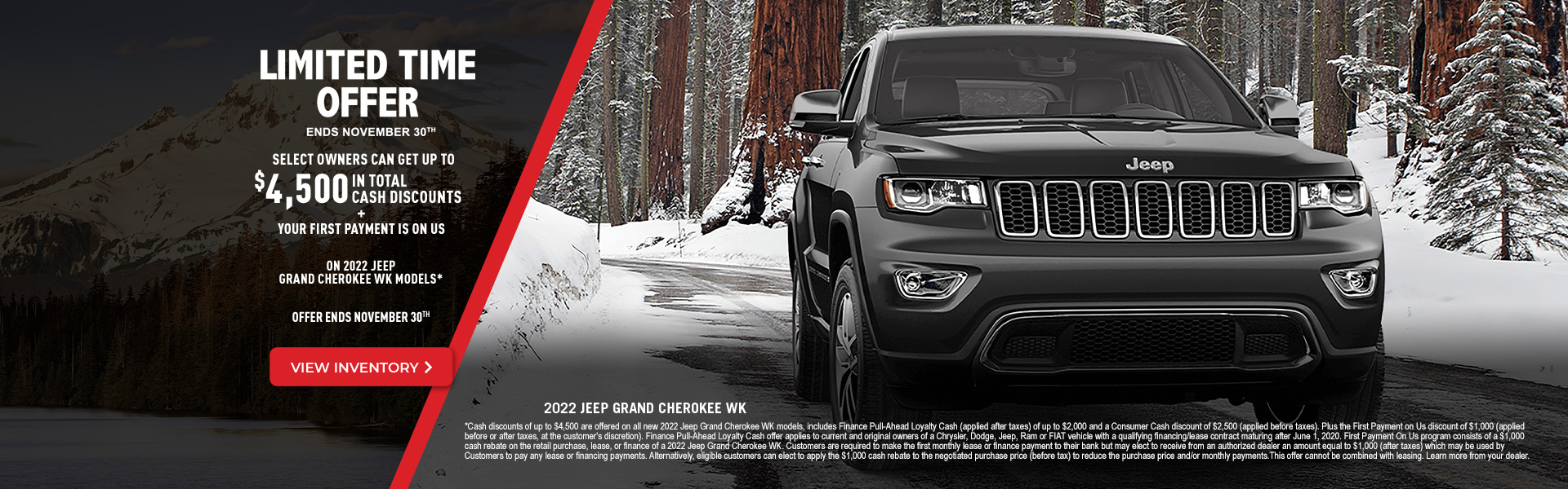 2022 Grand Cherokee Nov Mid-Month Offer