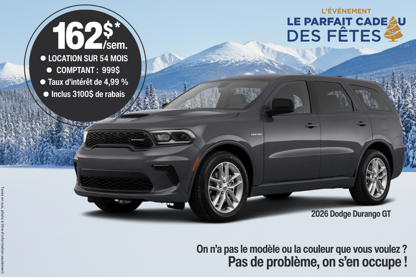 2026 Dodge Durango GT