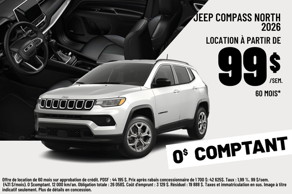 2026 Jeep Compass North