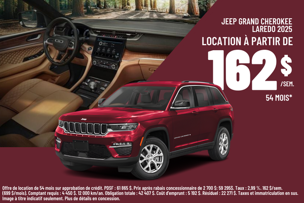 2025 Jeep Grand Cherokee Laredo