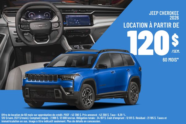 2026 Jeep Cherokee