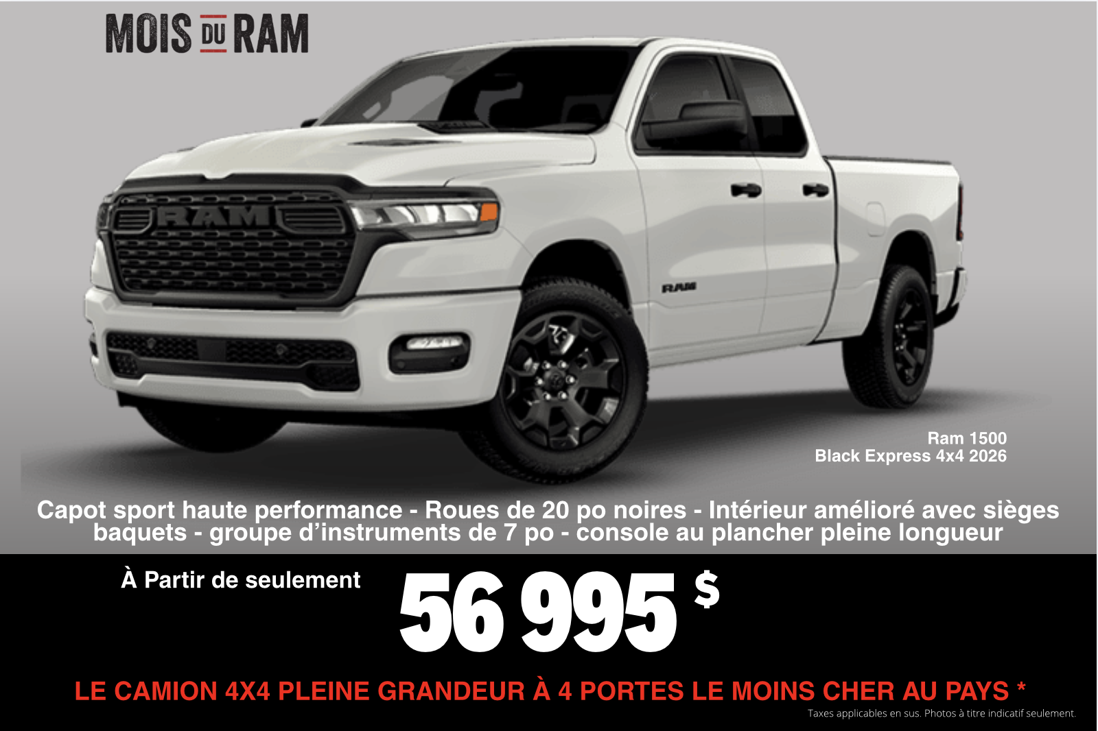2026 RAM 1500 Black Express