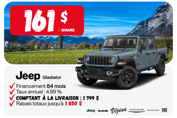 2026 Jeep Gladiator