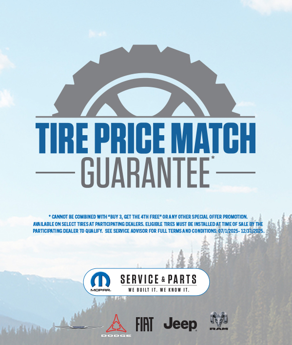 Tire Price Match Guarantee
