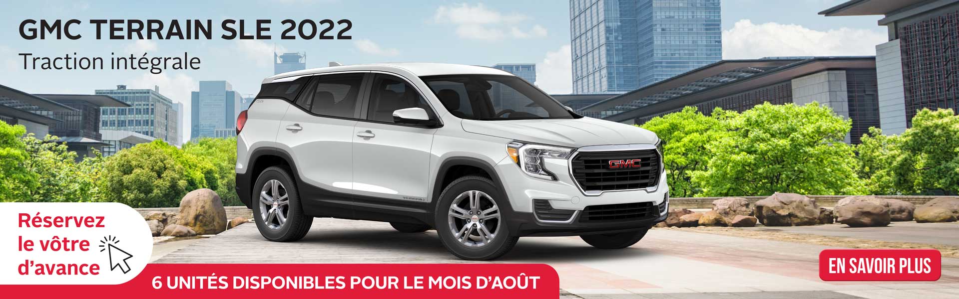 GMC Terrain SLE - Aout 2022 GMC Terrain SLE - Aout 2022