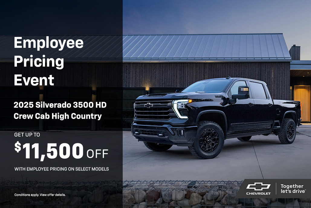 2025 Silverado 3500 HD Crew Cab High Country