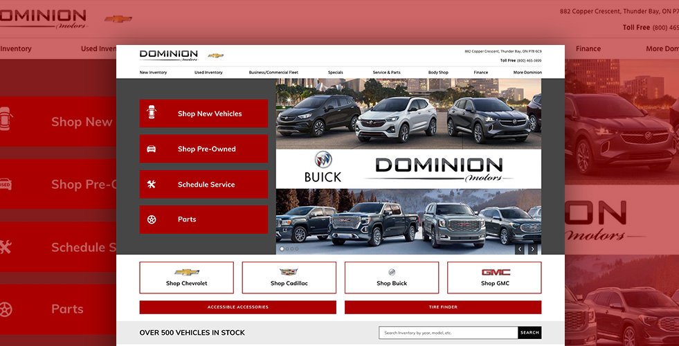 Dominion Motors New Buick GMC Dealership in Thunder Bay, ON