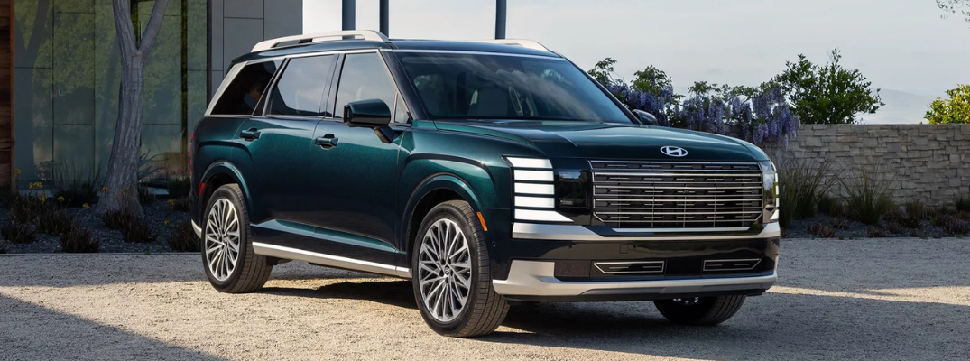 2026 Hyundai Palisade parked on gravel