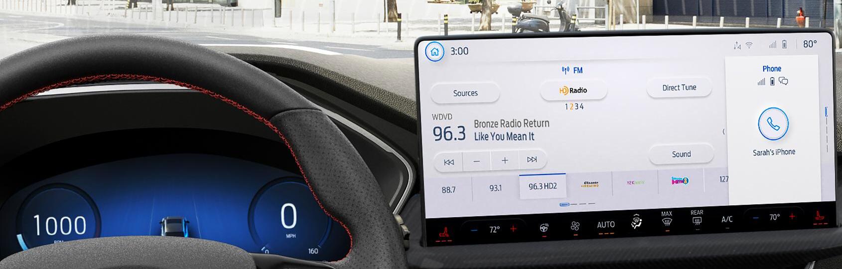 2026 Ford Escape multimedia screen