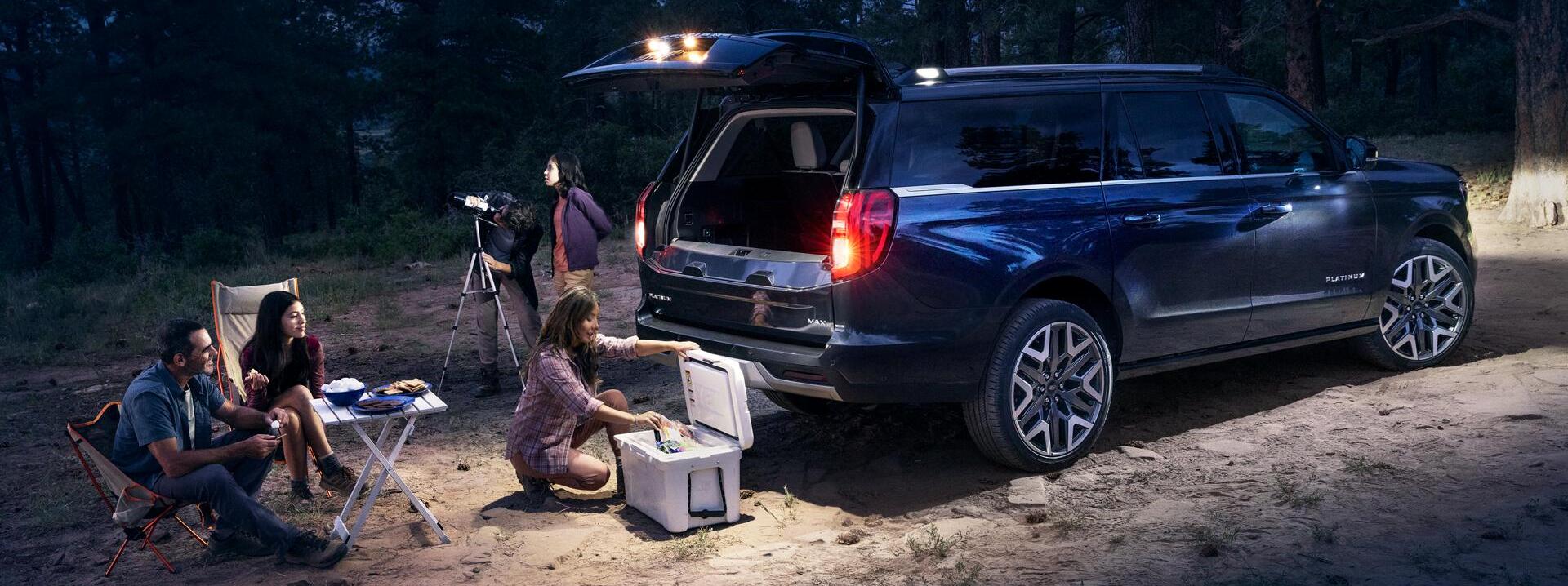 People camping near 2025 Ford Expedition MAX