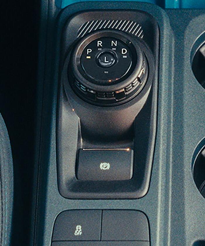 2026 Ford Maverick gear shifter