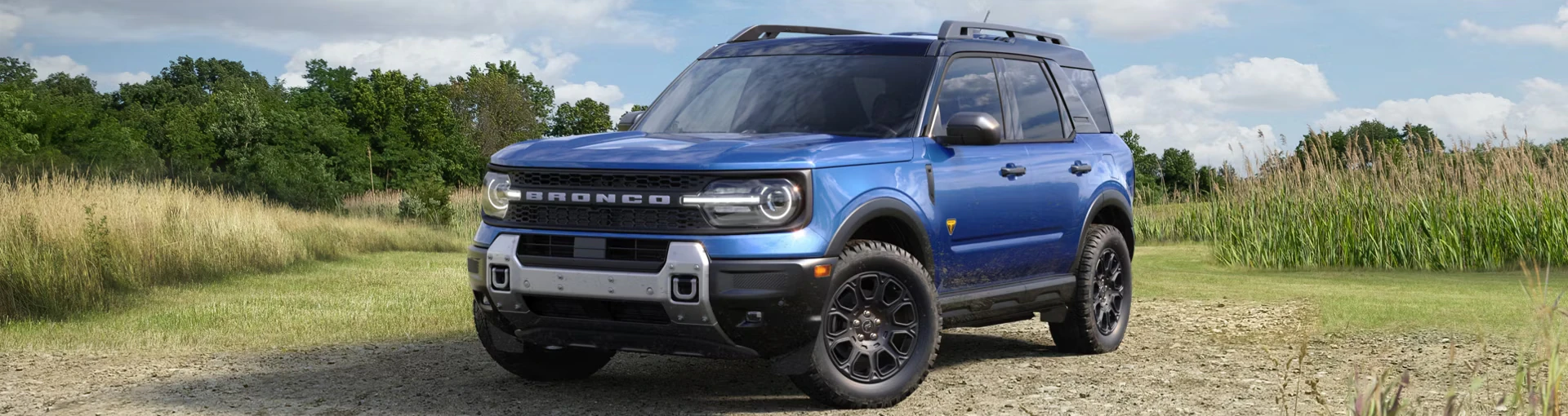2026 Bronco Sport on grassy terrain