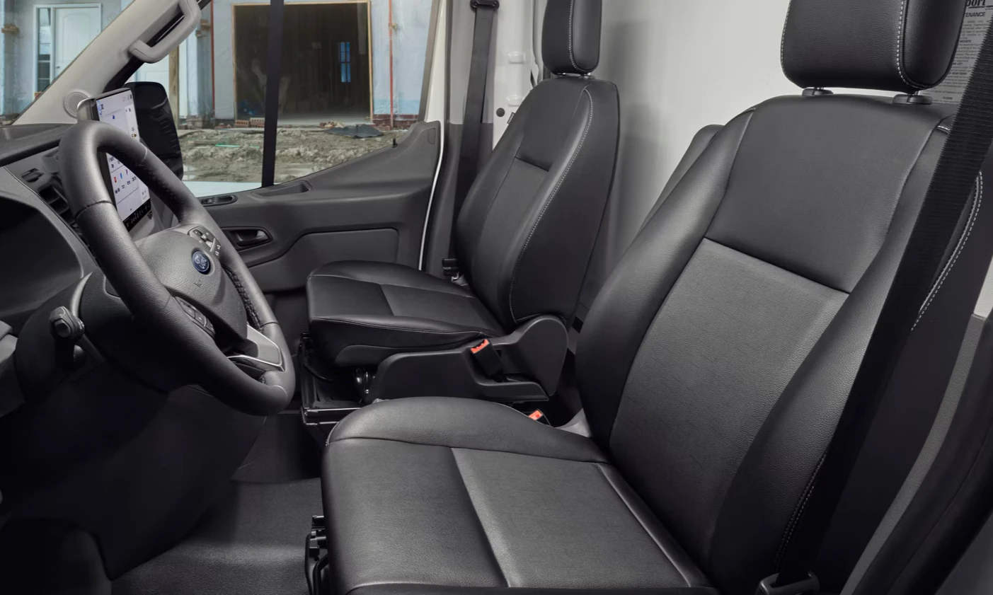 2026 Ford Transit front row