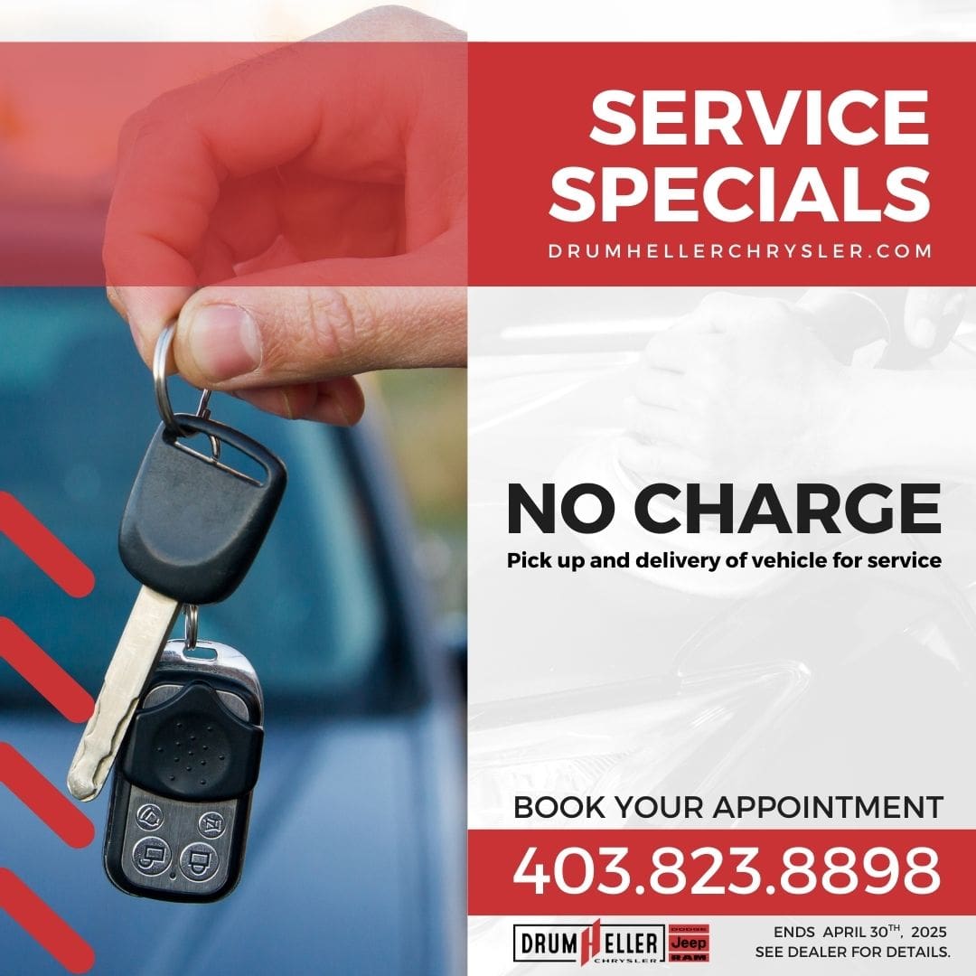 No Charge Pick-up and Delivery