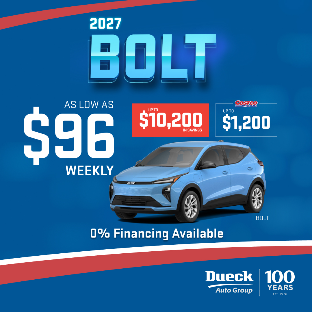 The All-New Bolt from $96 / weekly The All-New Bolt from $96 / weekly