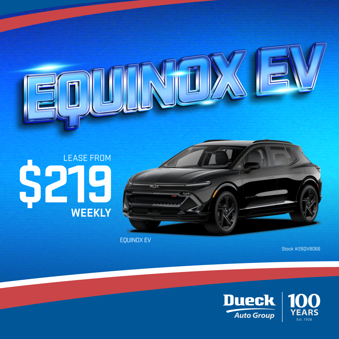 Equinox EV up to $13,200 in savings!
