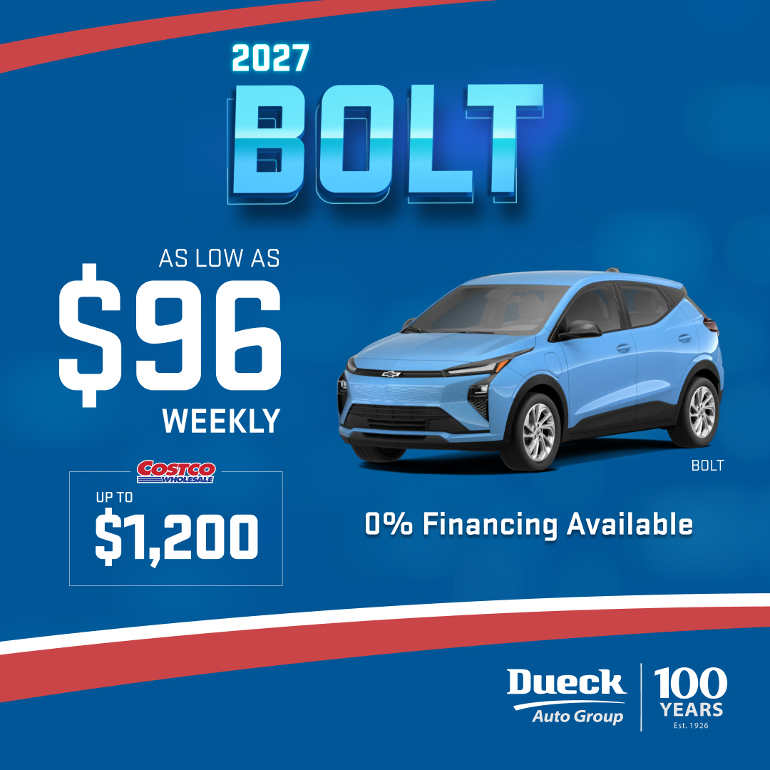 The All-New Bolt from $96 / weekly The All-New Bolt from $96 / weekly