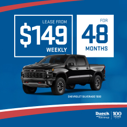 Drive the Silverado from $149 a week!