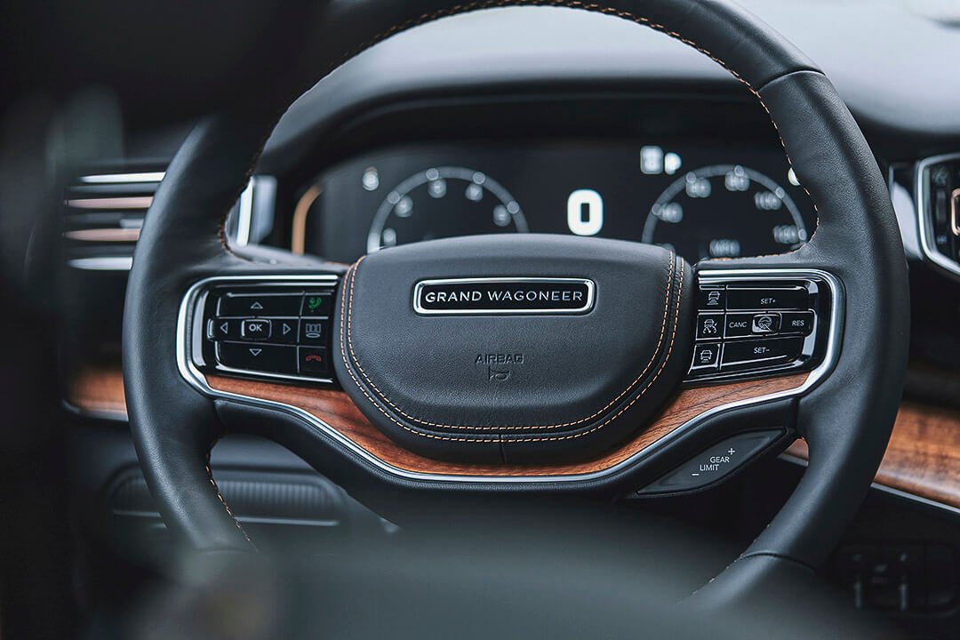 steering wheel | 2022 Jeep Grand Wagoneer